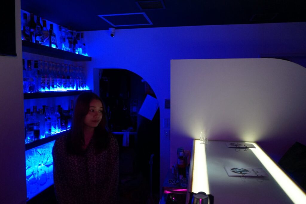 名古屋・栄の隠れ家バー Bar AZの店内