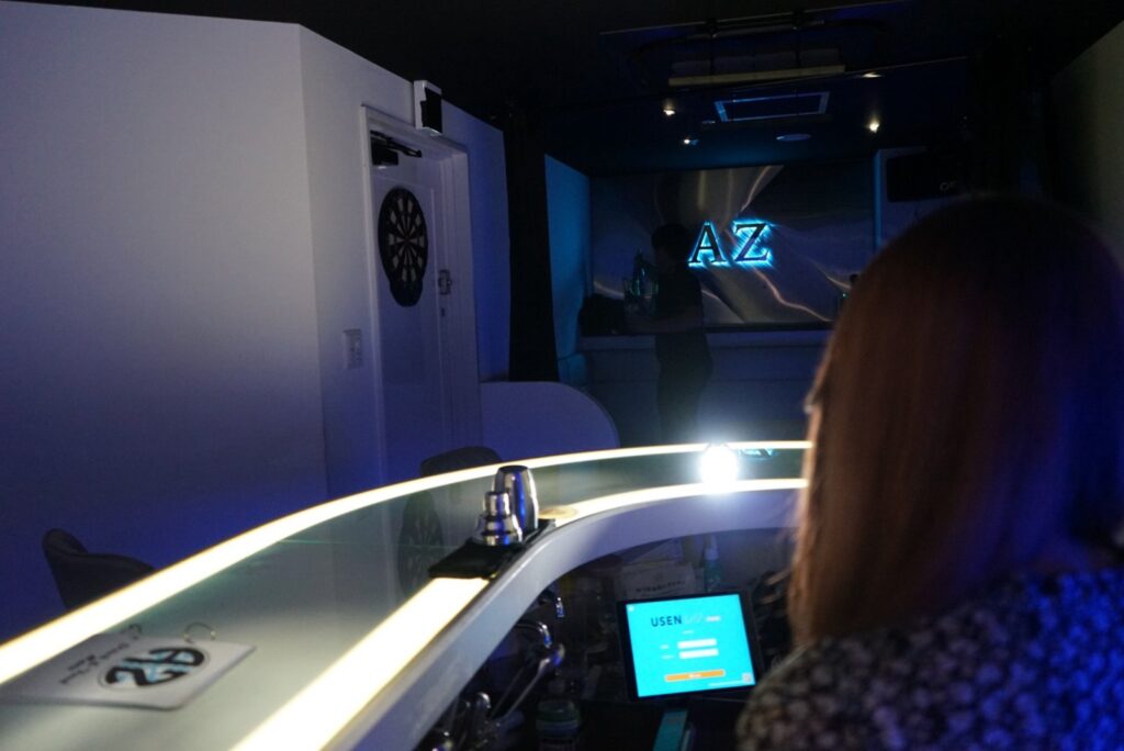 Bar AZ カウンターで二次会